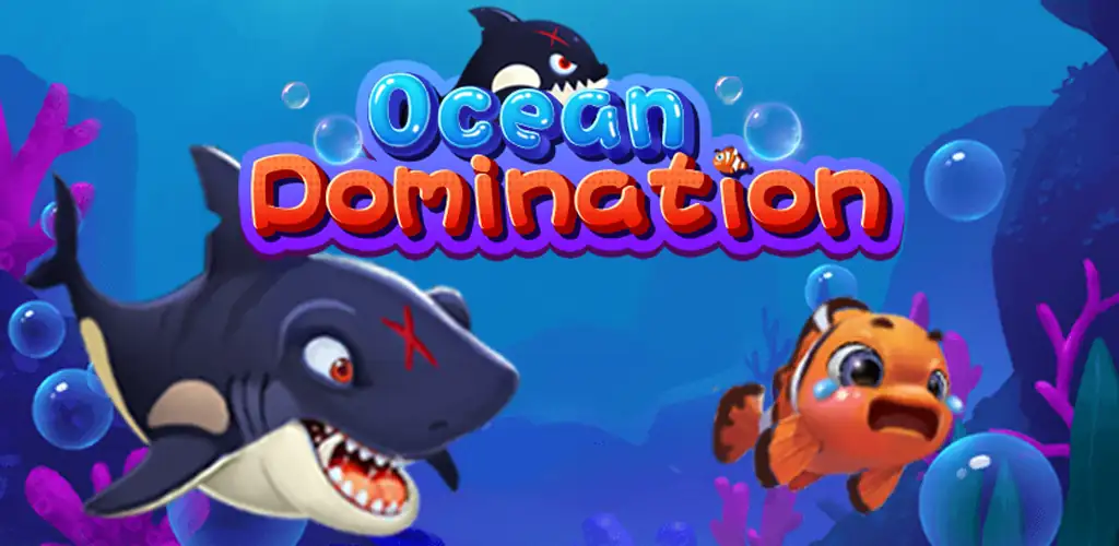 Ocean Domination - Fish.IO لعبة غلاف فني للأندرويد