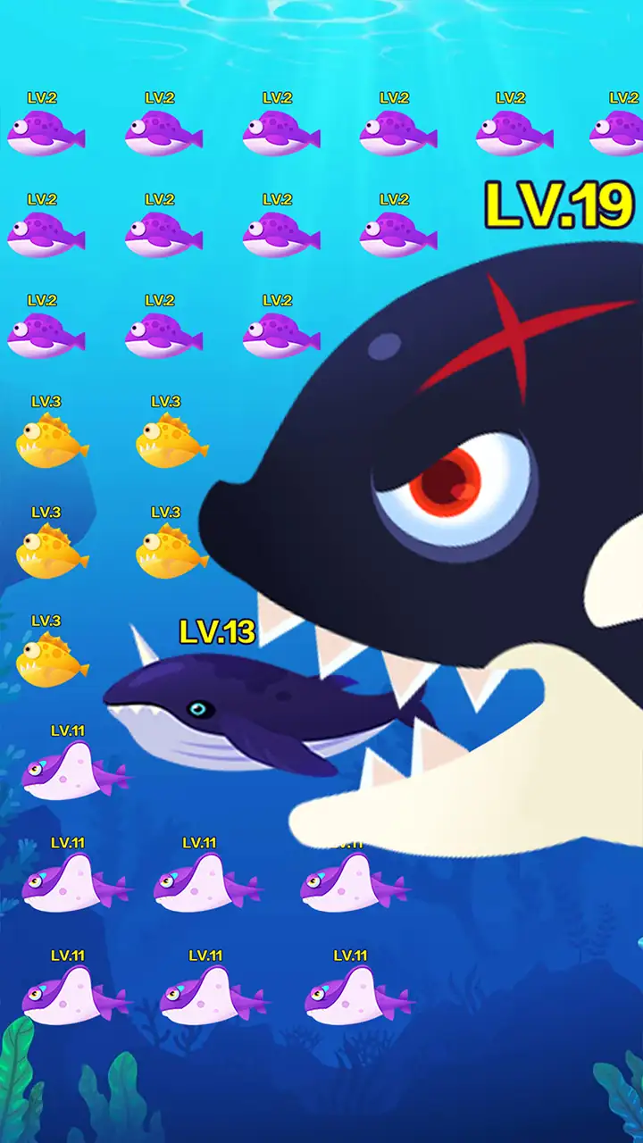 لقطة شاشة 2 لـ Ocean Domination - Fish.IO