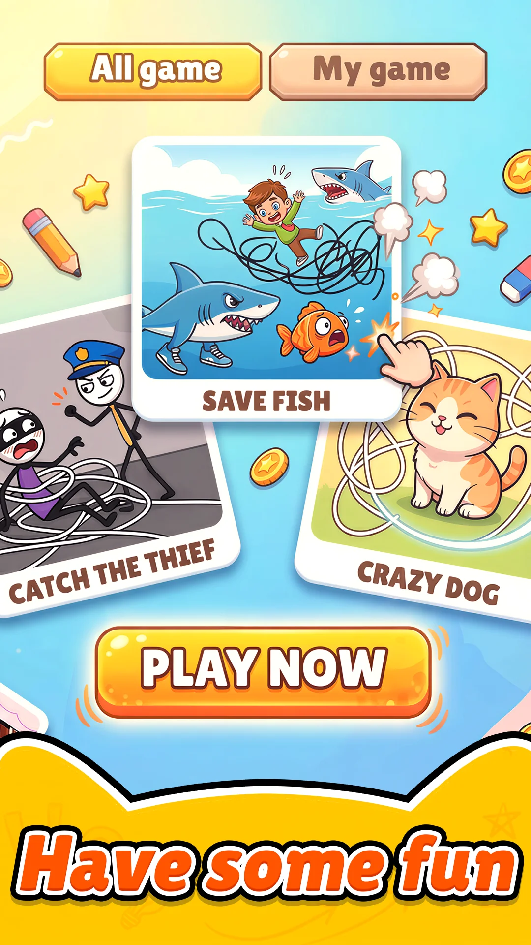 Captura de pantalla 2 de One Line Games: Puzzle Fun