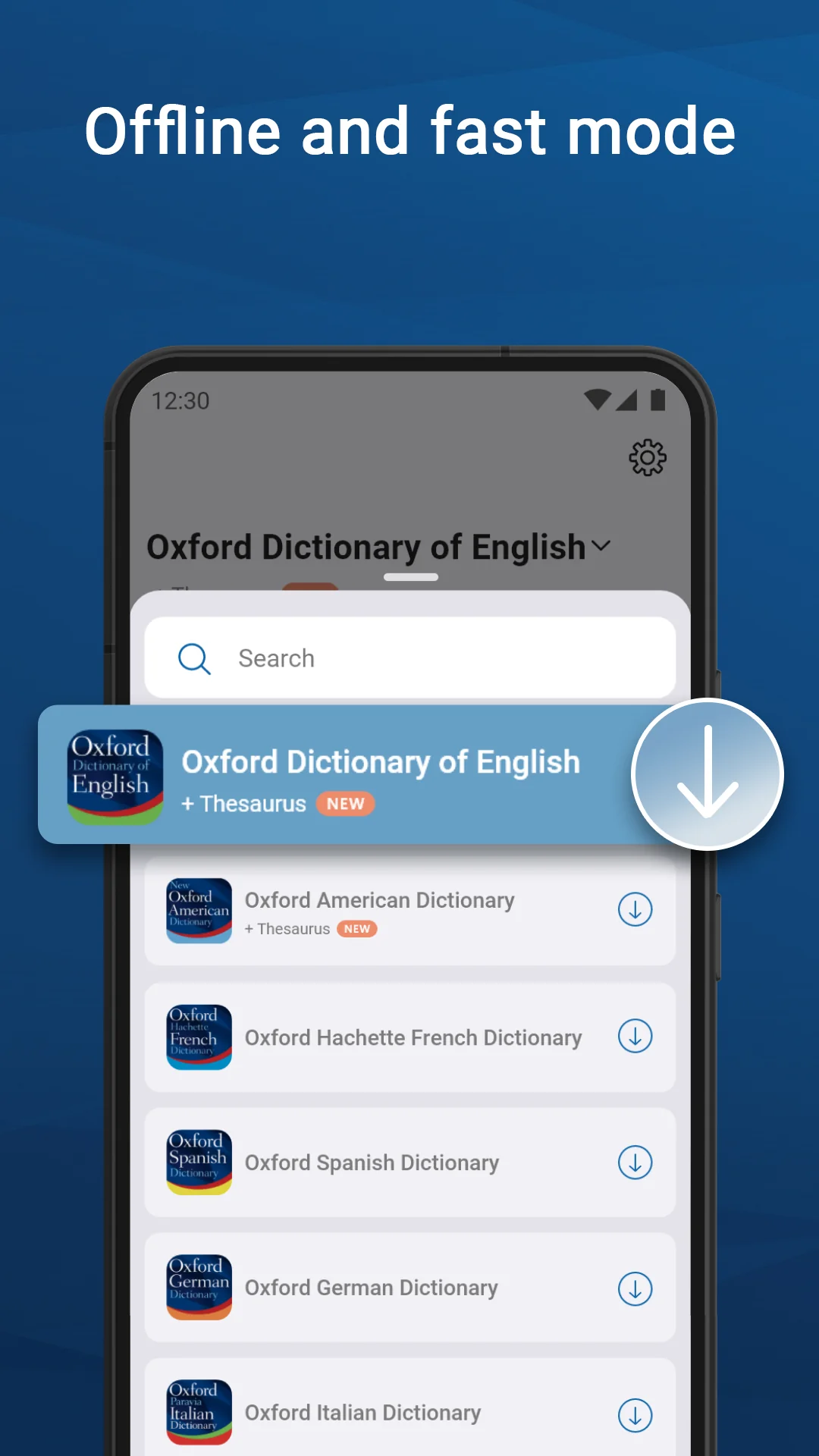 Capture d\'écran 5 de Oxford Dictionary