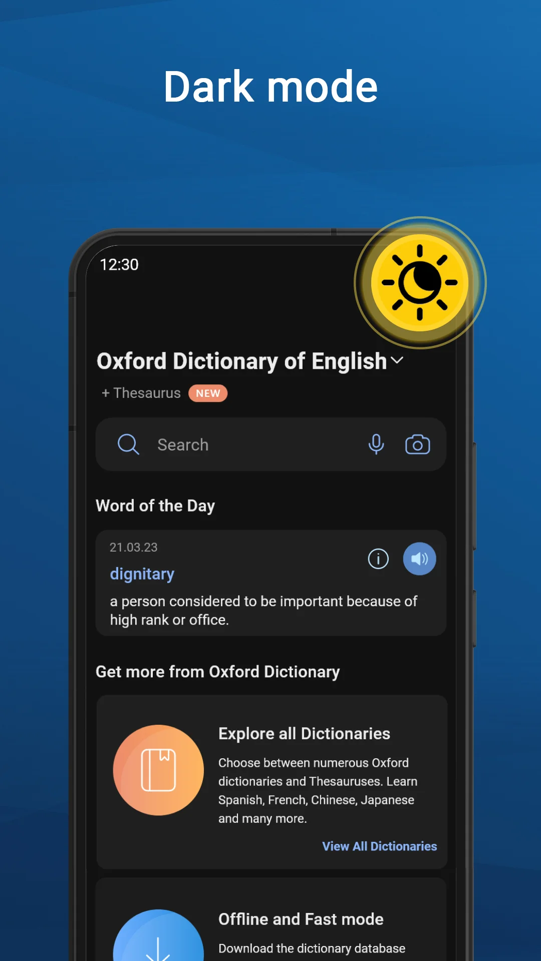 Capture d\'écran 6 de Oxford Dictionary