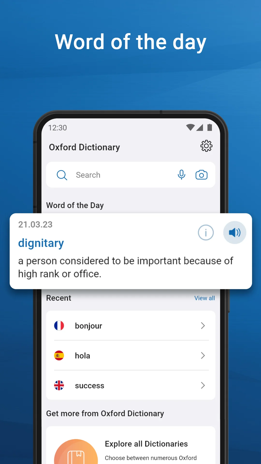 Capture d\'écran 7 de Oxford Dictionary