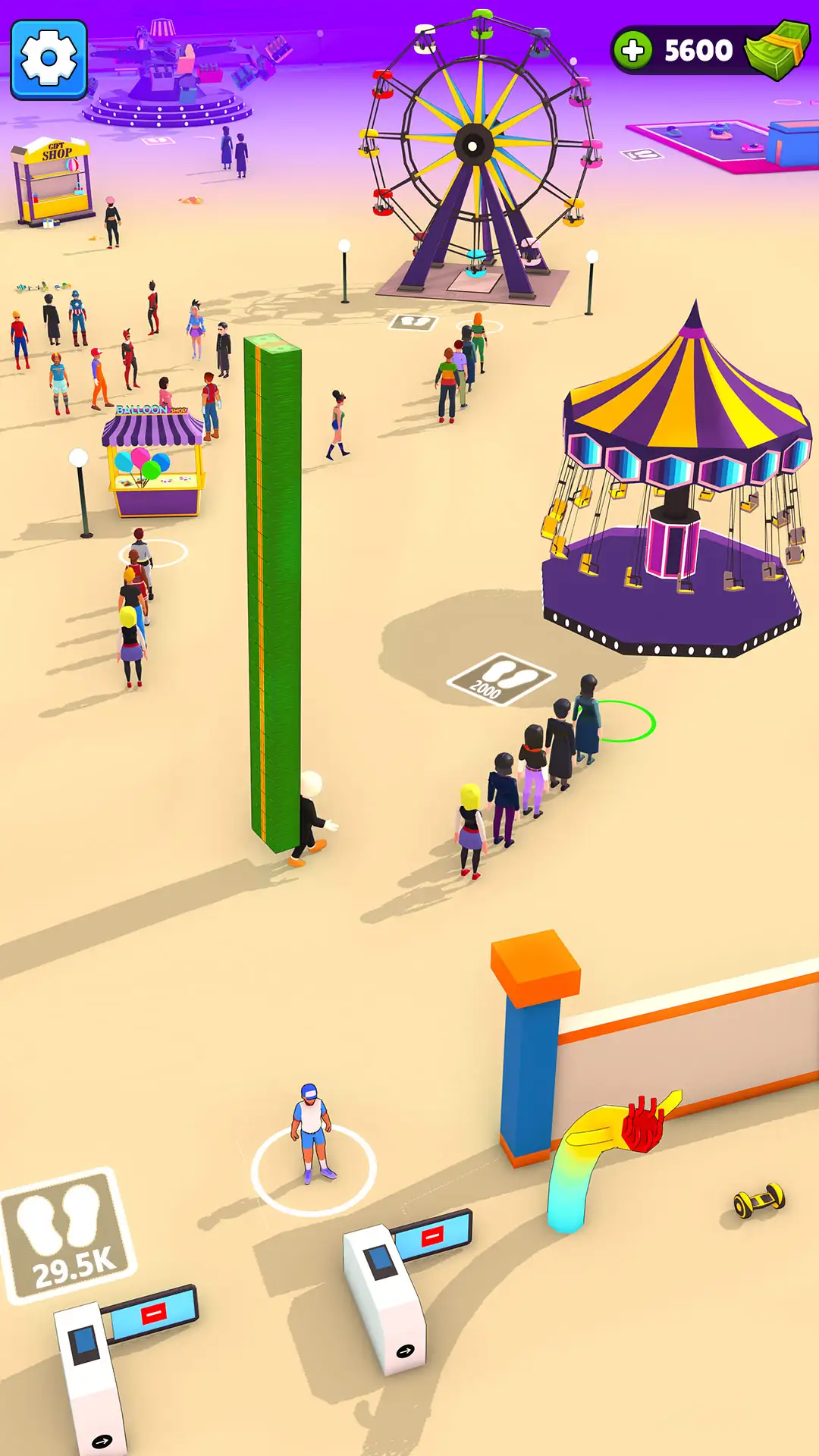 Captura de tela de Passenger Express Train Game 1