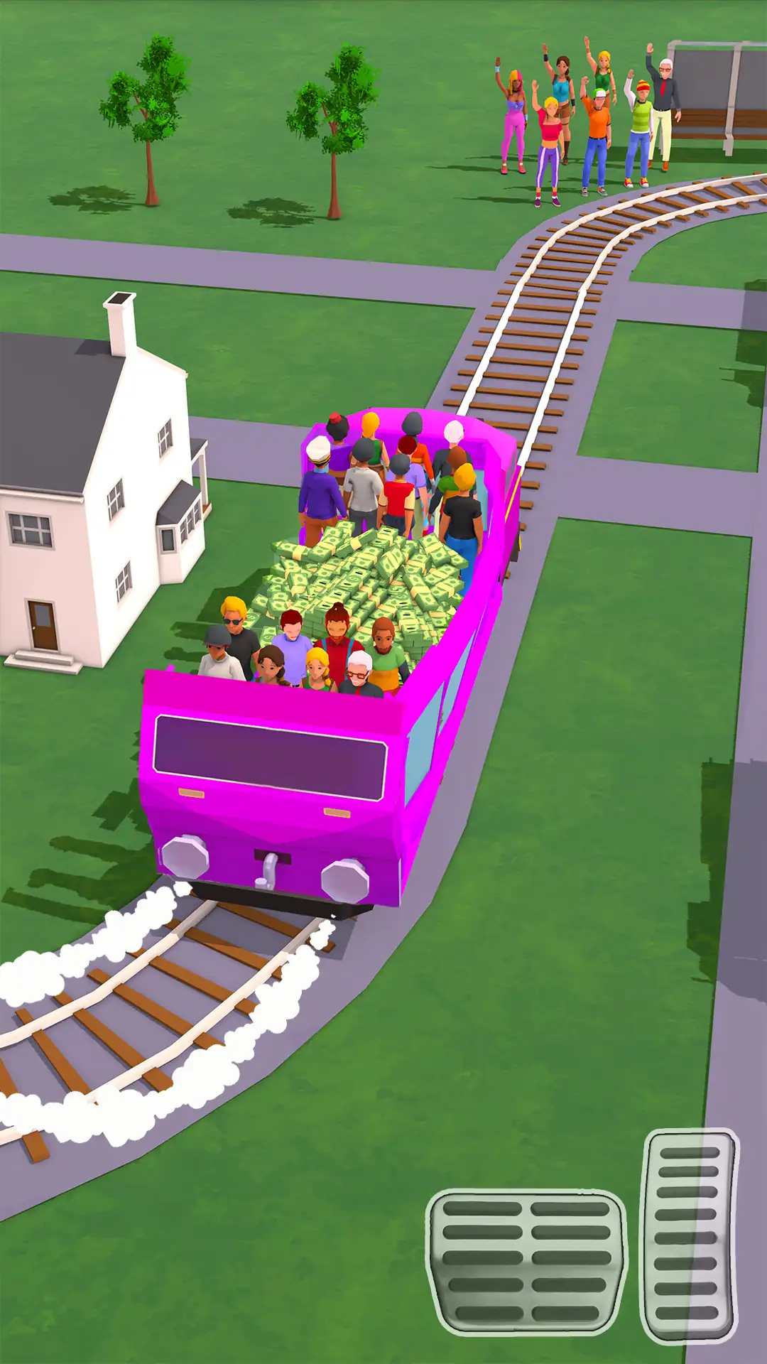 Captura de tela de Passenger Express Train Game 2