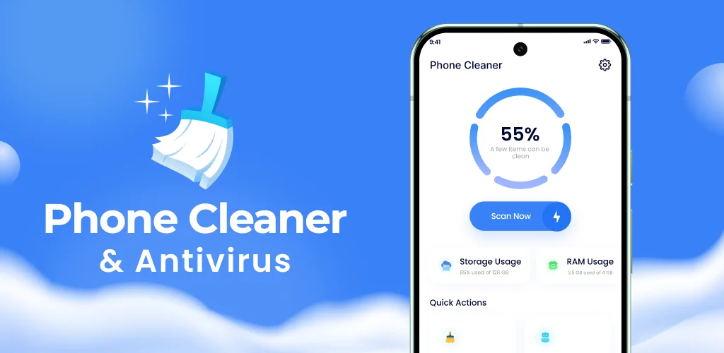 Phone Cleaner – Junk Cleaner приложение обложка для Android