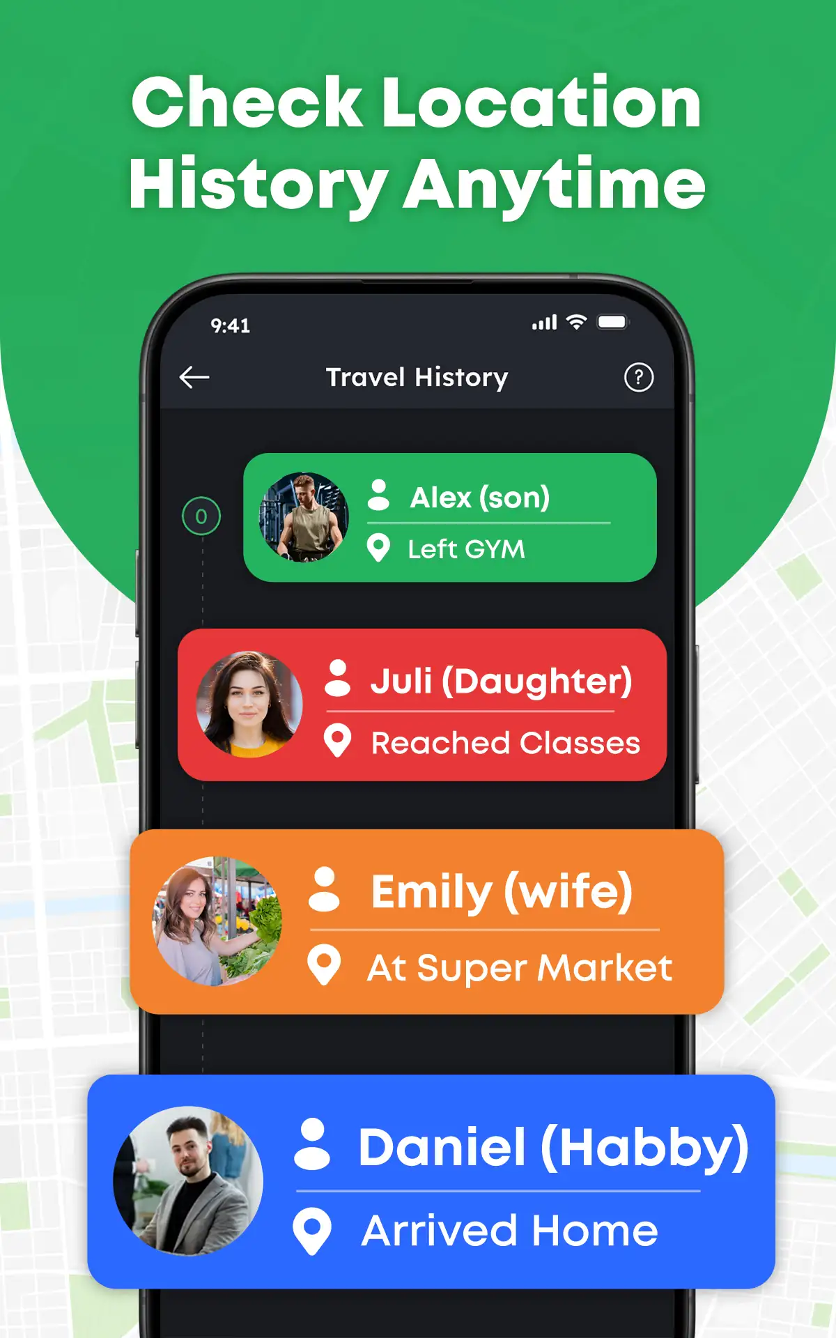 Phone Tracker : Family Tracker скриншот 4