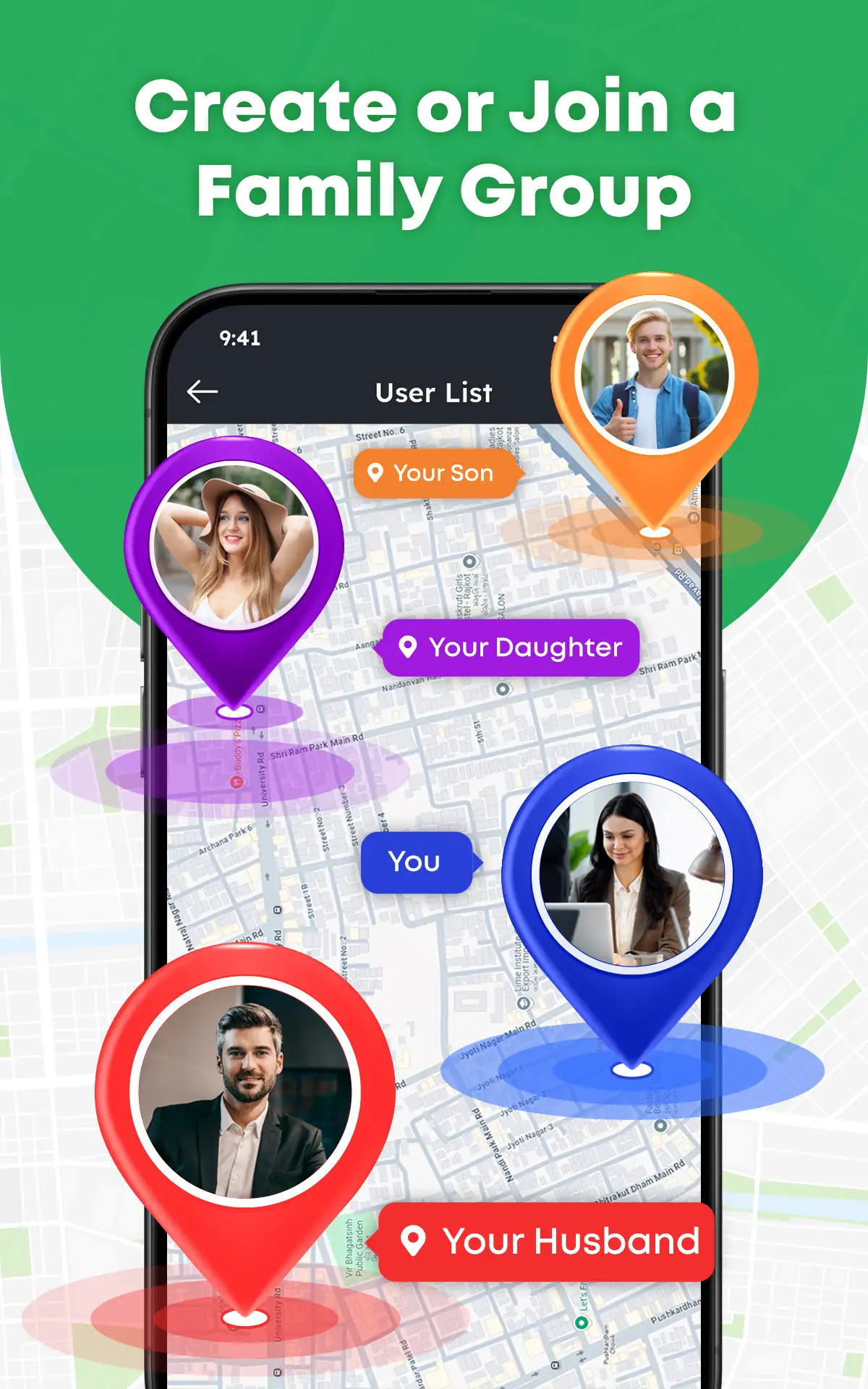 Phone Tracker : Family Tracker скриншот 5