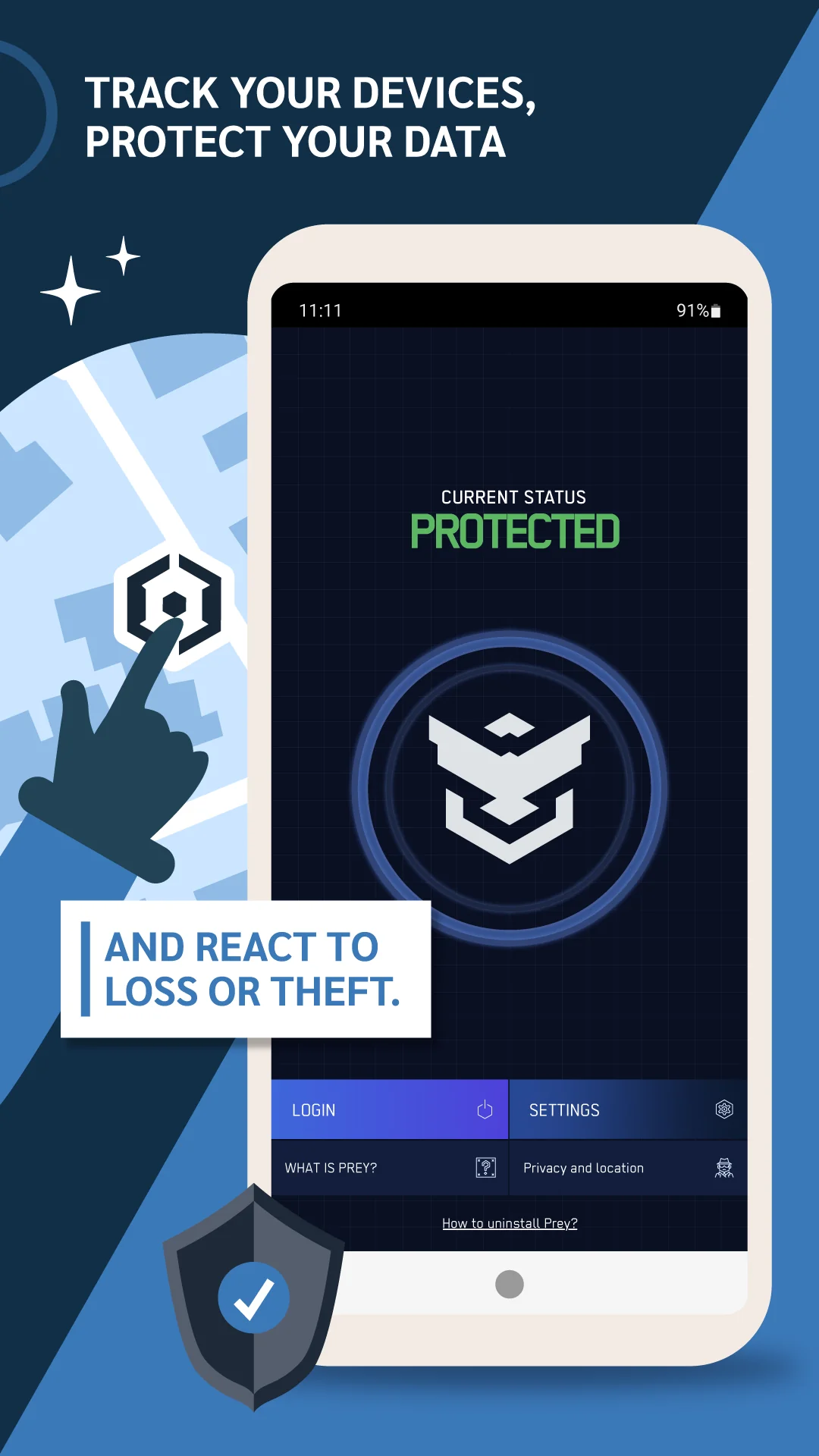Prey: Tracking & Security ekran görüntüsü 1