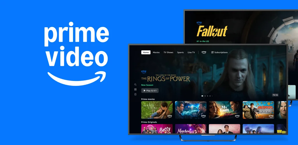 Carátula del Prime Video aplicación para Android