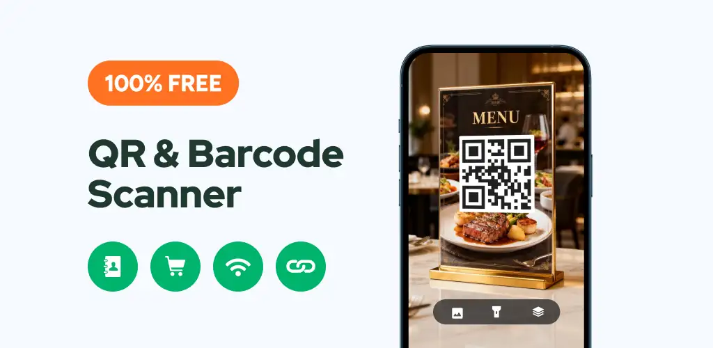 QR Scanner: Barcode Scanner application cover art for Android
