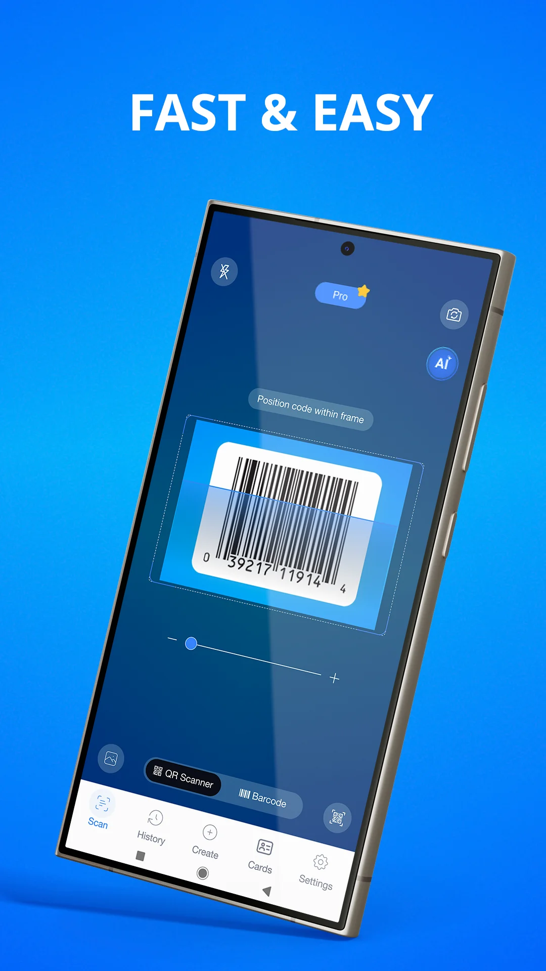 Capture d\'écran 2 de QR Scanner: lecteur de code QR