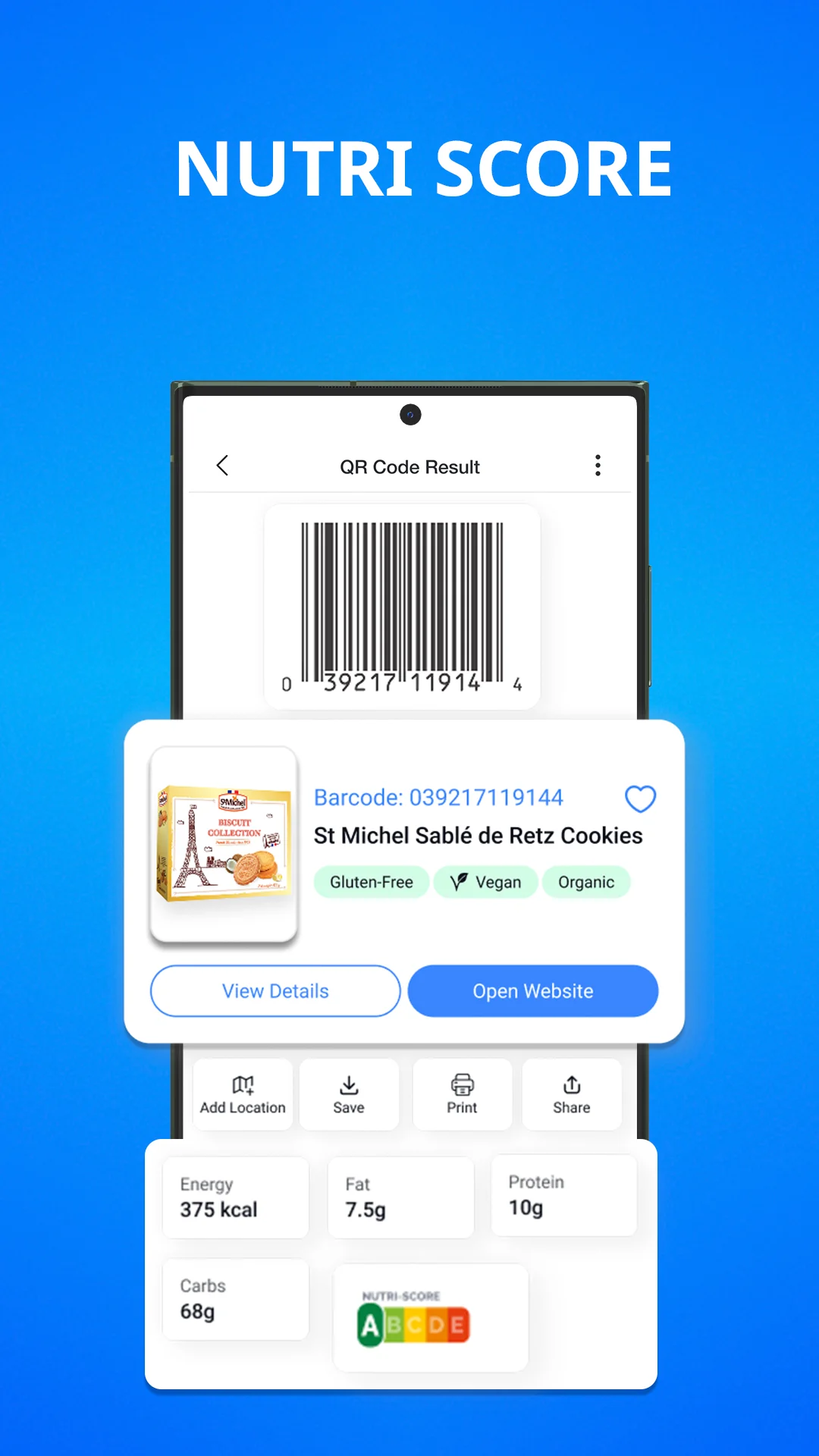 Capture d\'écran 5 de QR Scanner: lecteur de code QR