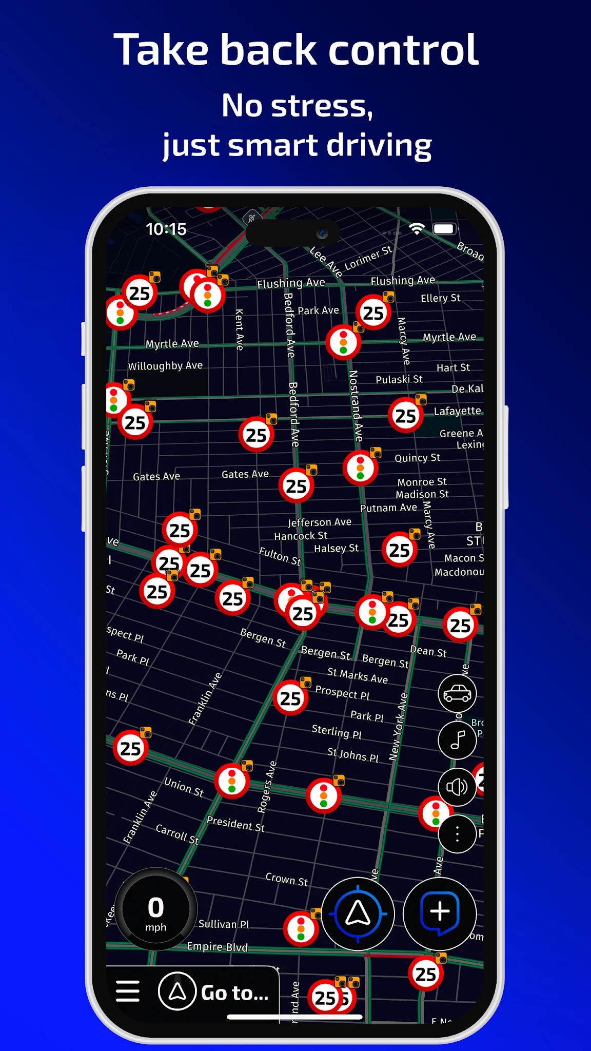 Captura de pantalla 5 de Radarbot: Radar Detector, GPS