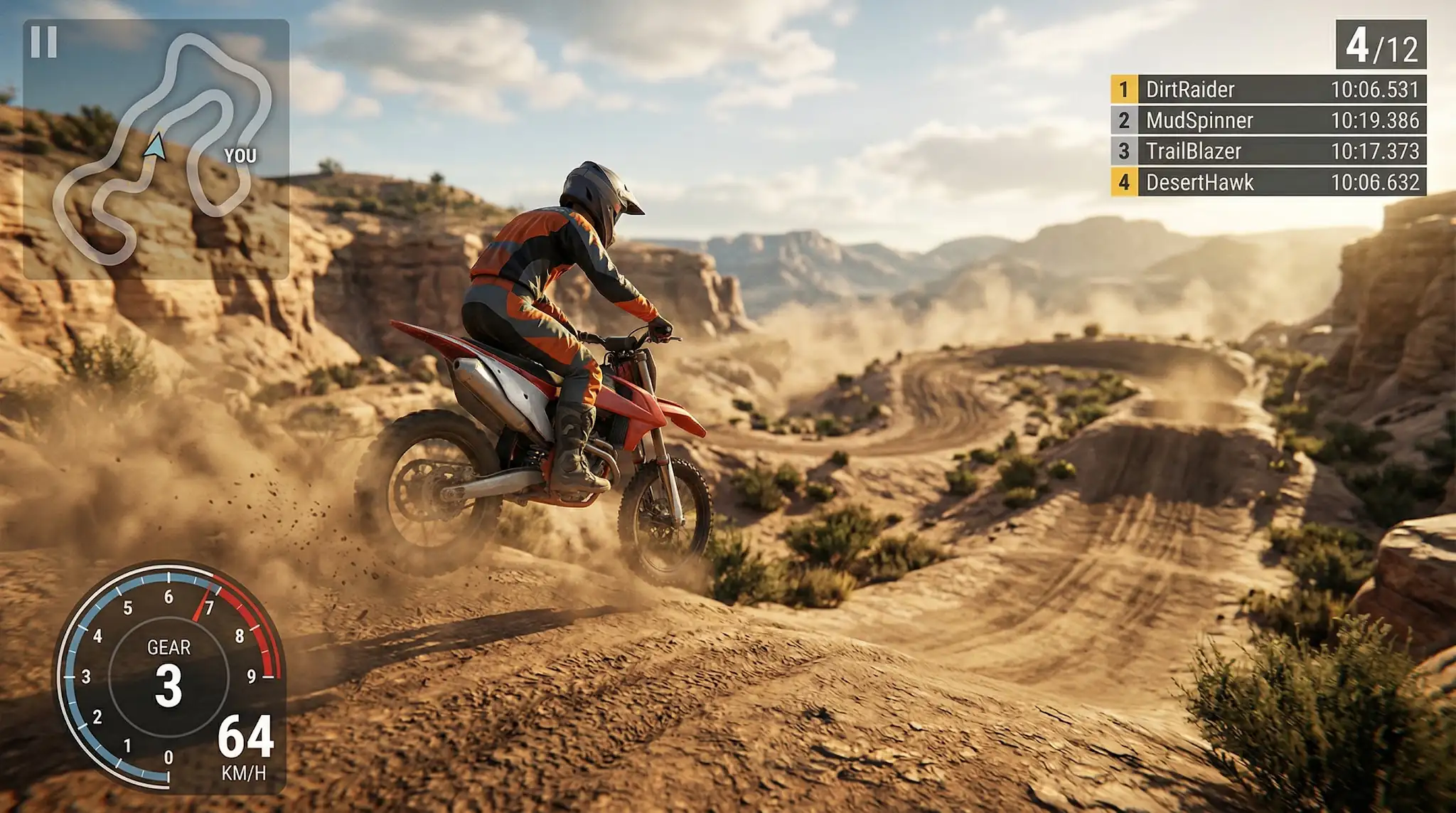 لقطة شاشة 5 لـ Real Extreme Bike Racing Game