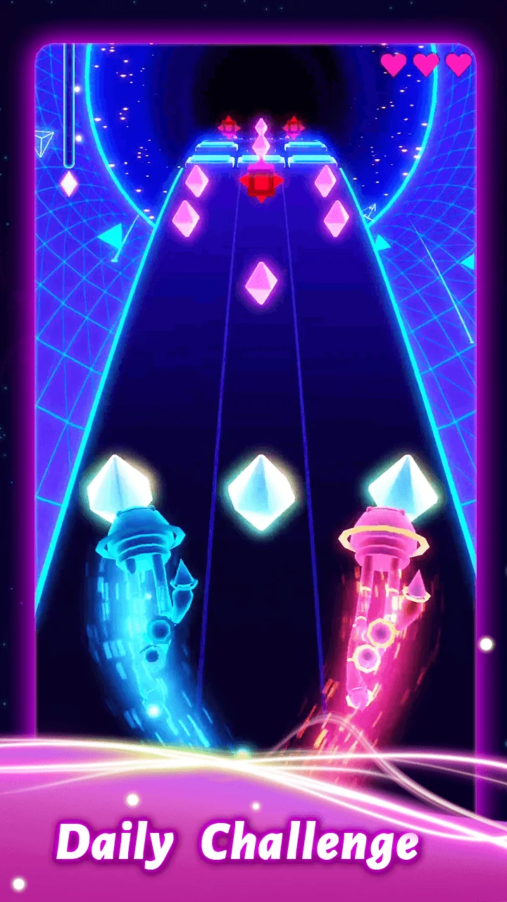 Rolling Twins: Music Ball Rush ekran görüntüsü 2