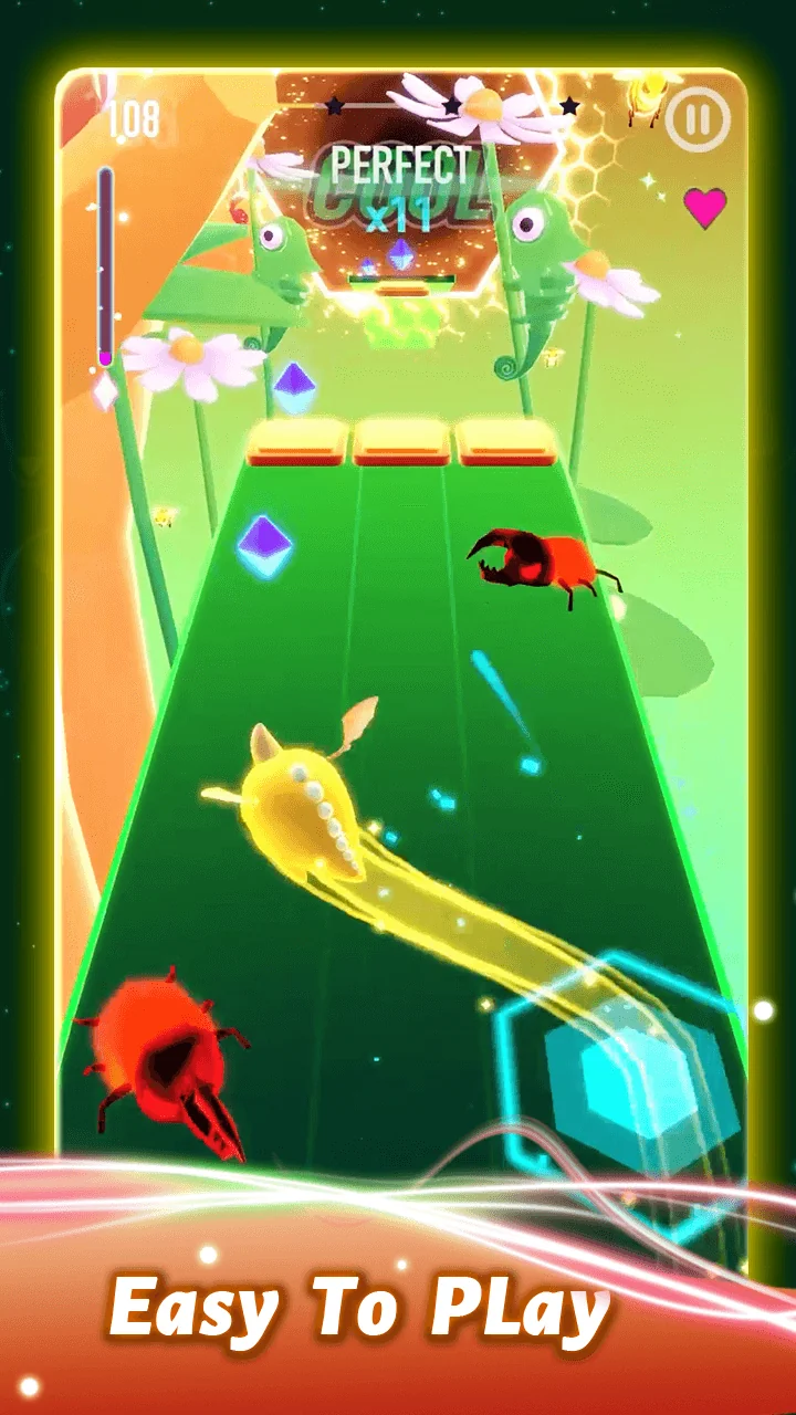 Rolling Twins: Music Ball Rush ekran görüntüsü 4