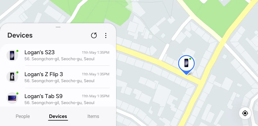 Samsung Find приложение обложка для Android