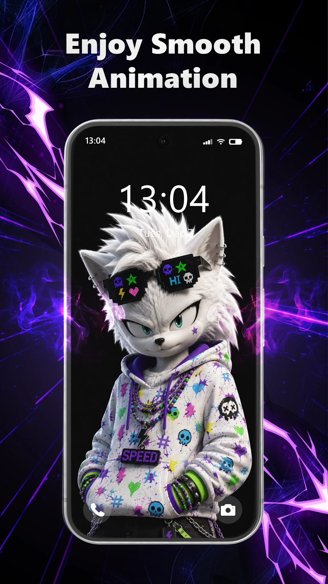 Silly Fun Smile Live Wallpaper скриншот 3