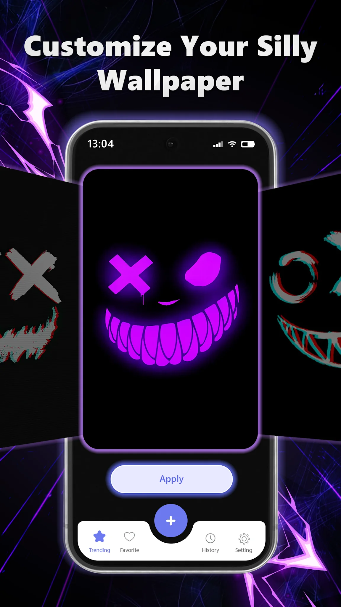 Silly Fun Smile Live Wallpaper скриншот 4