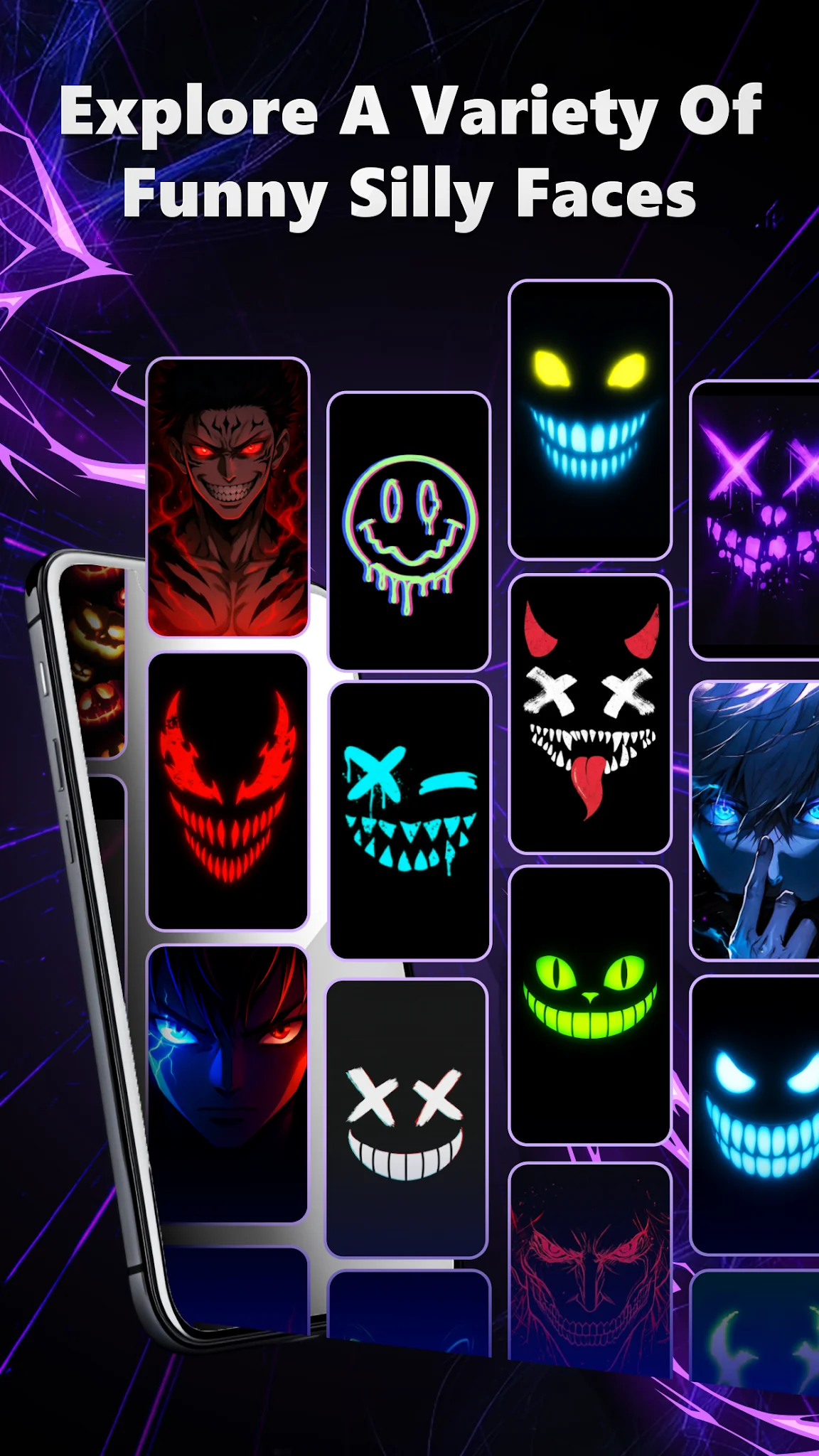 Silly Fun Smile Live Wallpaper скриншот 5