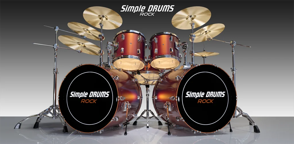 Simple Drums Rock - Drum Set jeu cover art for Android