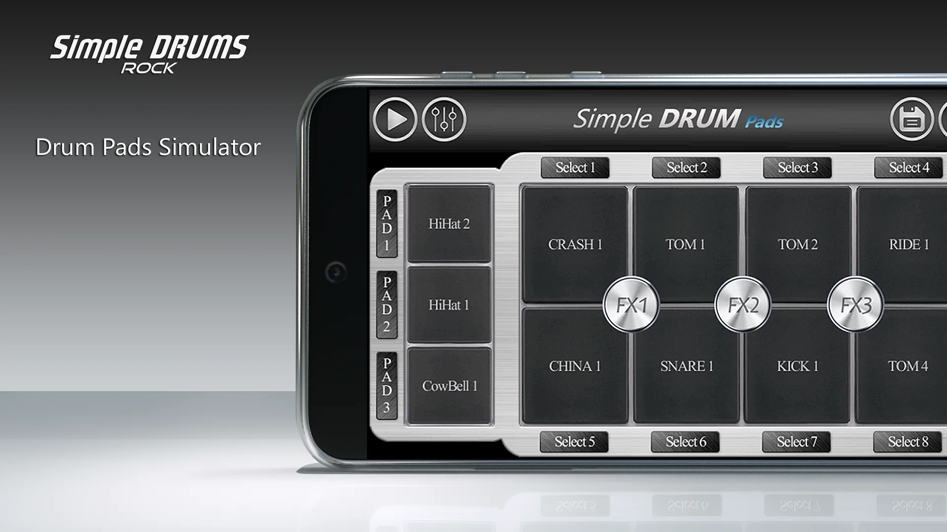 Capture d\'écran 8 de Simple Drums Rock - Drum Set