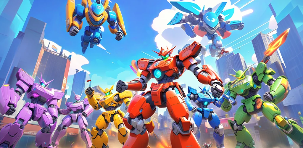 Smash Car: Robot Racing игра обложка для Android
