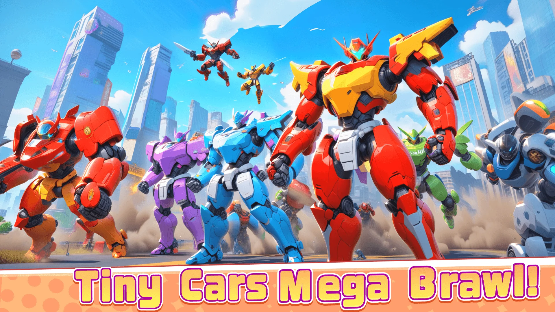 Smash Car: Robot Racing скриншот 5