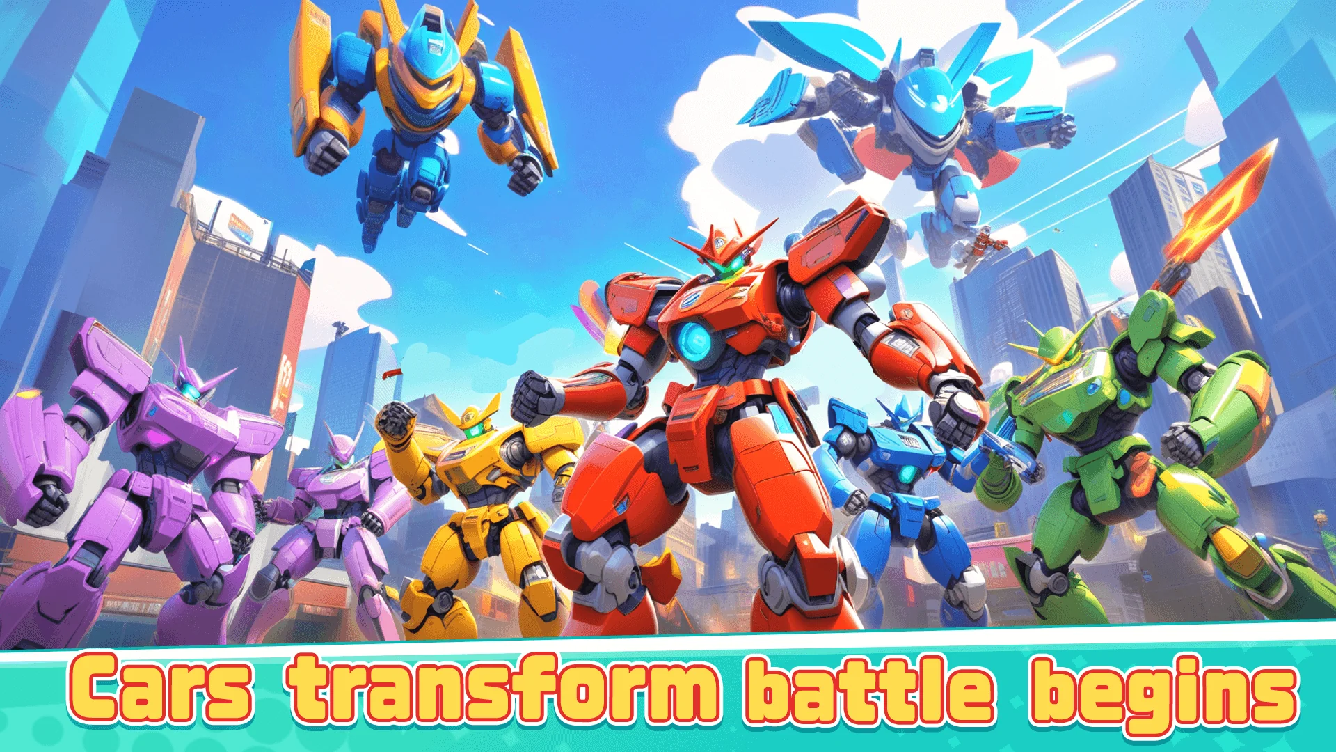 Smash Car: Robot Racing скриншот 6