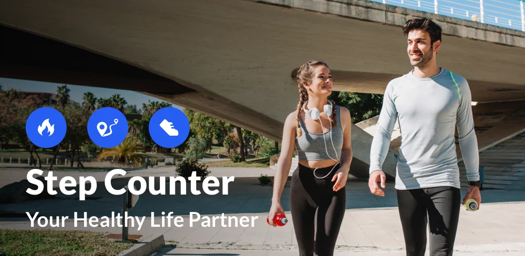 android için Step Counter - Pedometer uygulama kapak resmi
