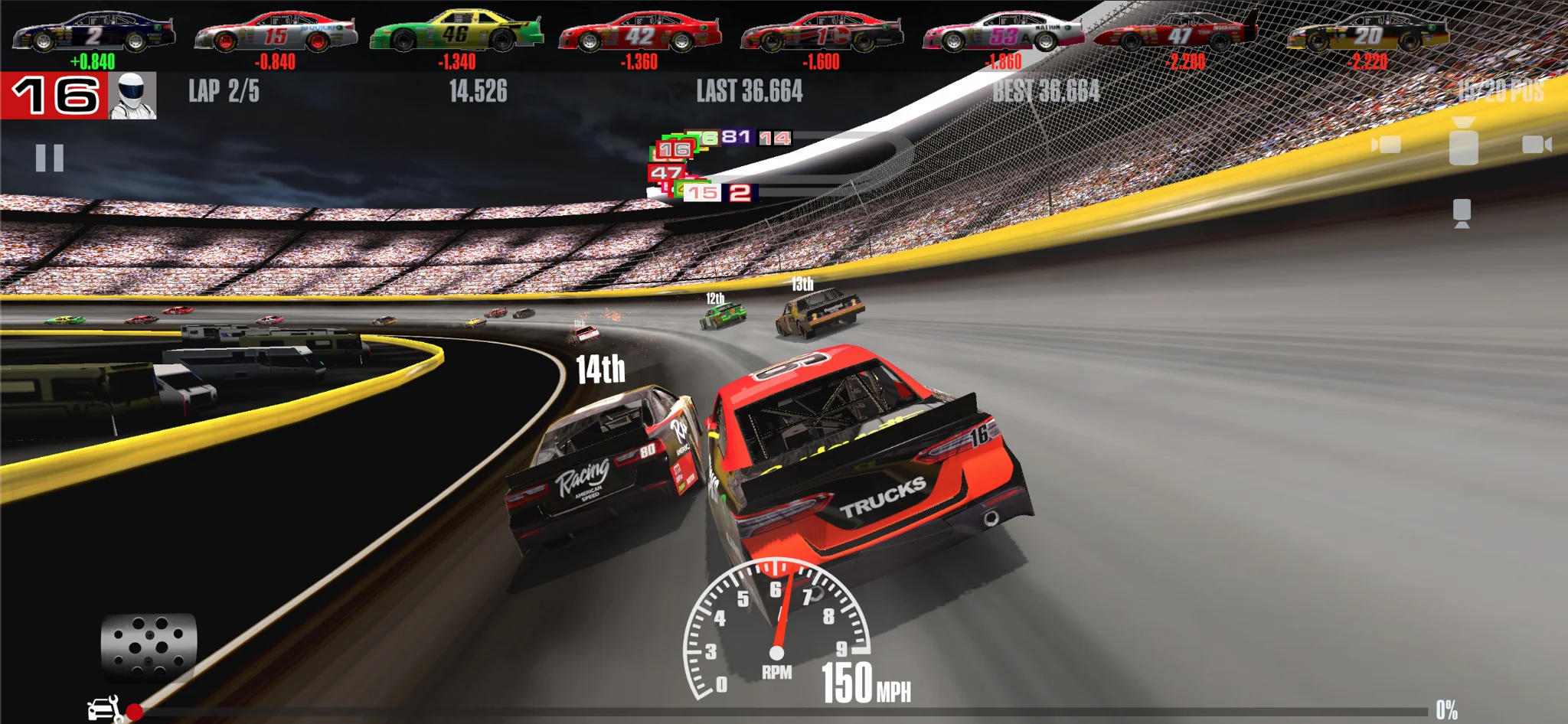 Stock Car Racing скриншот 1