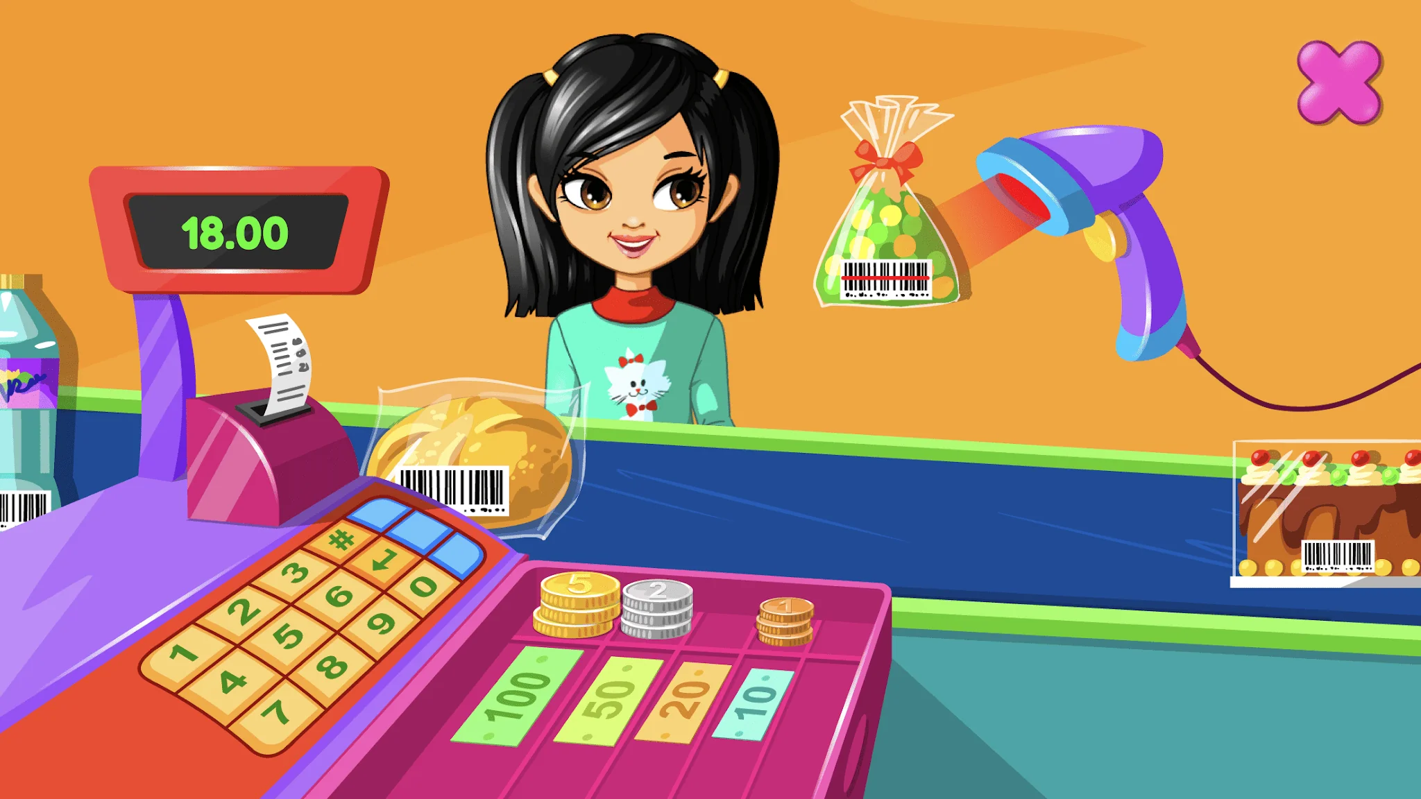 Supermarket Game ekran görüntüsü 1