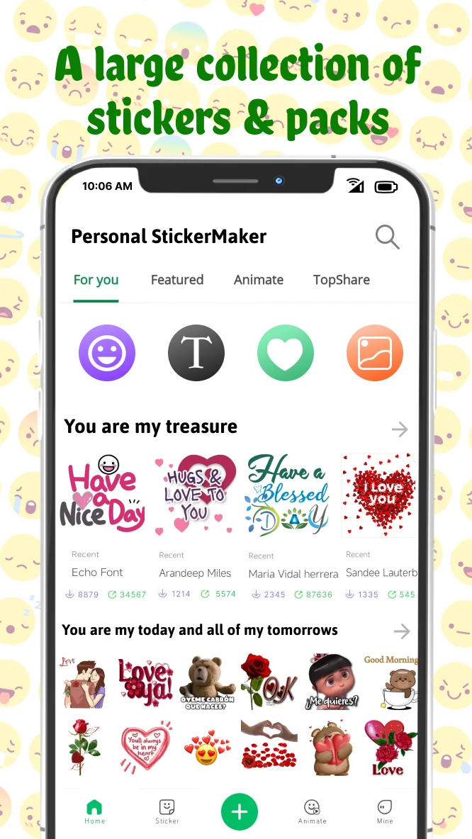 TextSticker for WAStickerApps скриншот 4