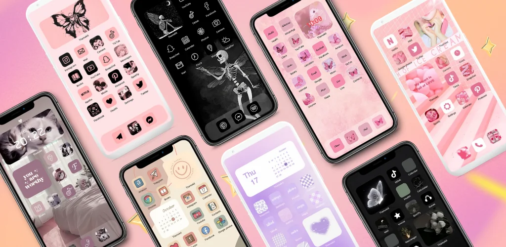 ThemeKit - Themes & Widgets application cover art for Android