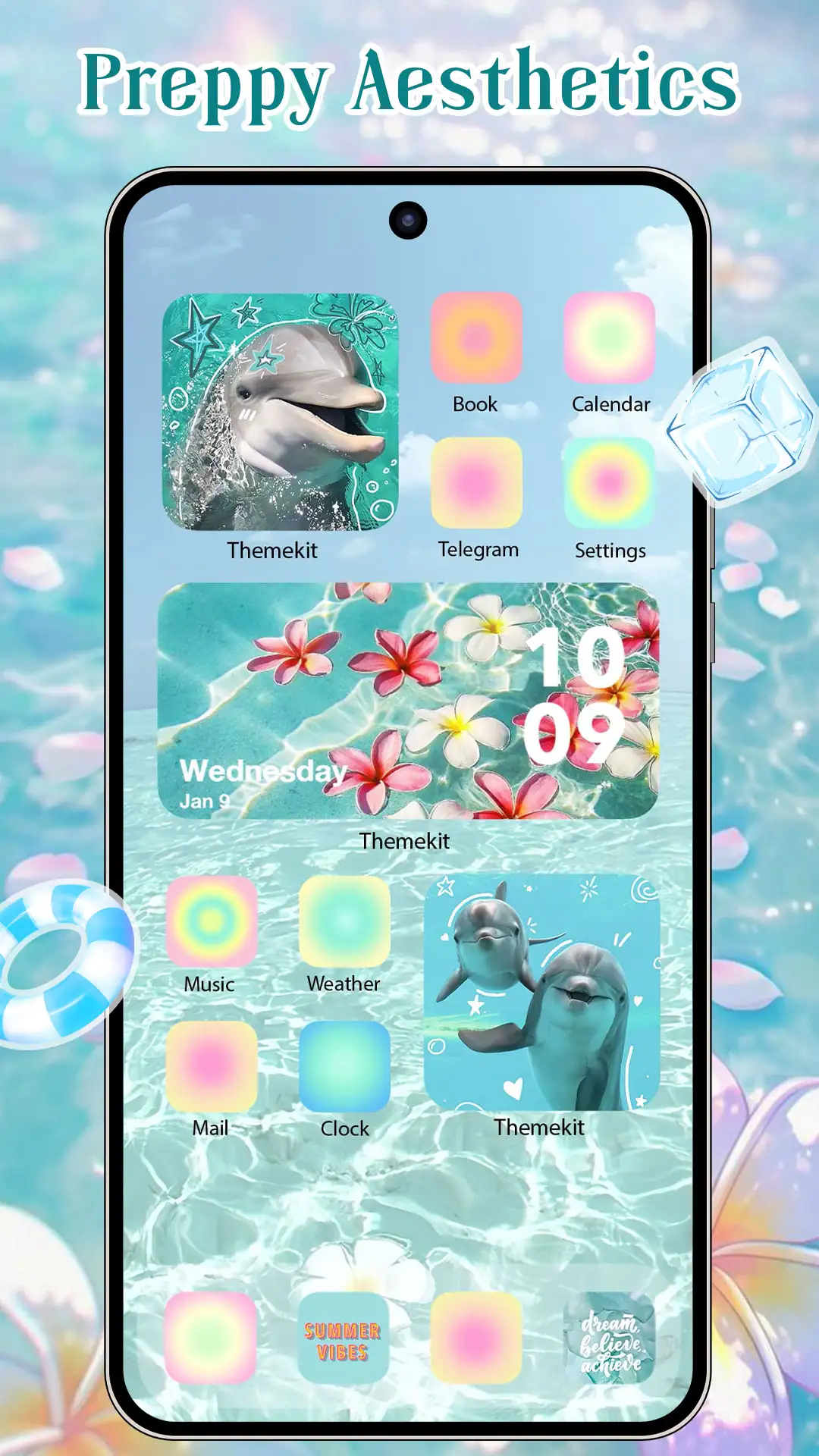 Capture d\'écran 1 de ThemeKit - Themes & Widgets