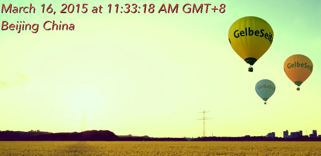 Timestamp Camera app cover art for Android