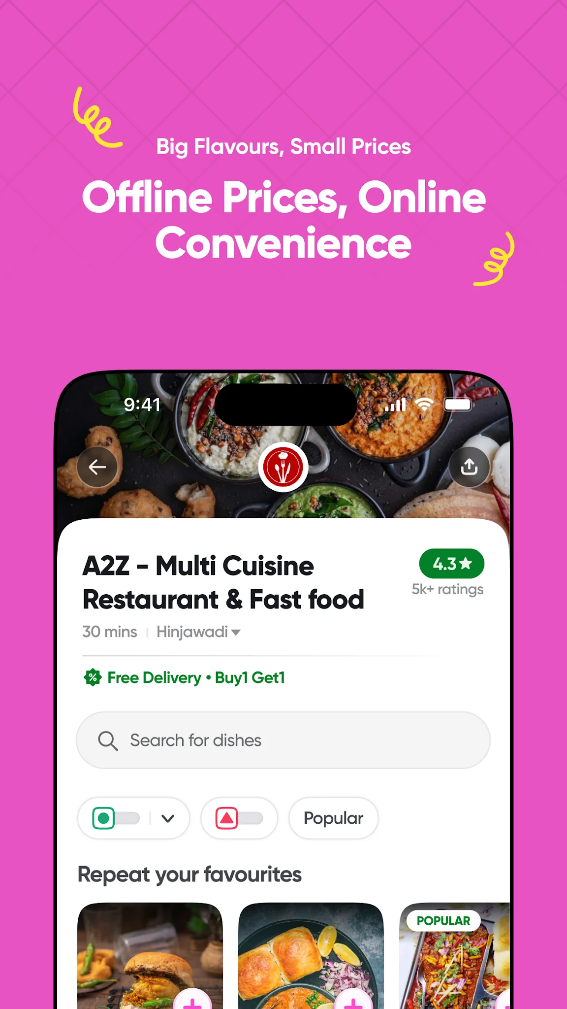 Capture d\'écran 4 de toing - Food Delivery