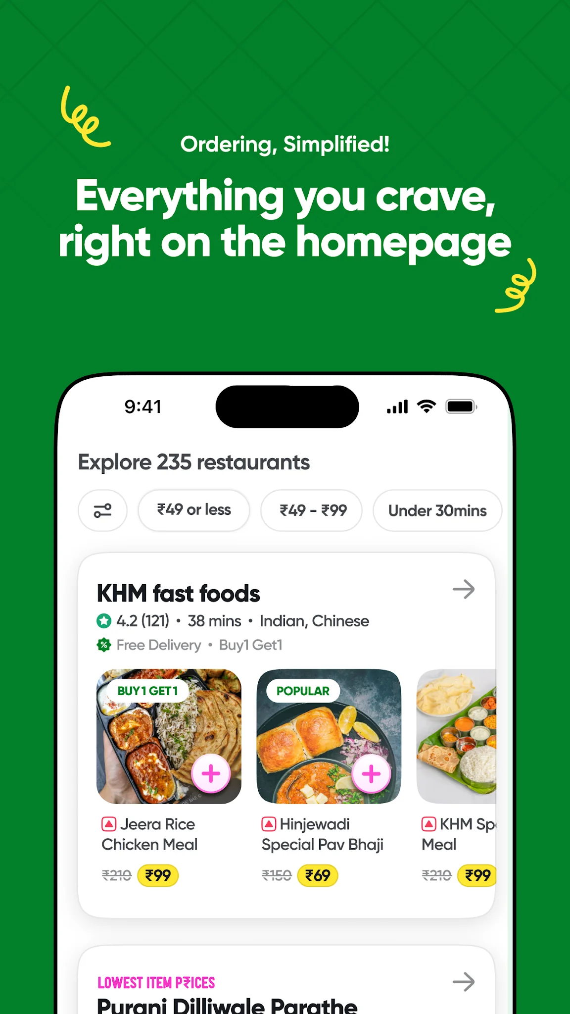 Capture d\'écran 5 de toing - Food Delivery
