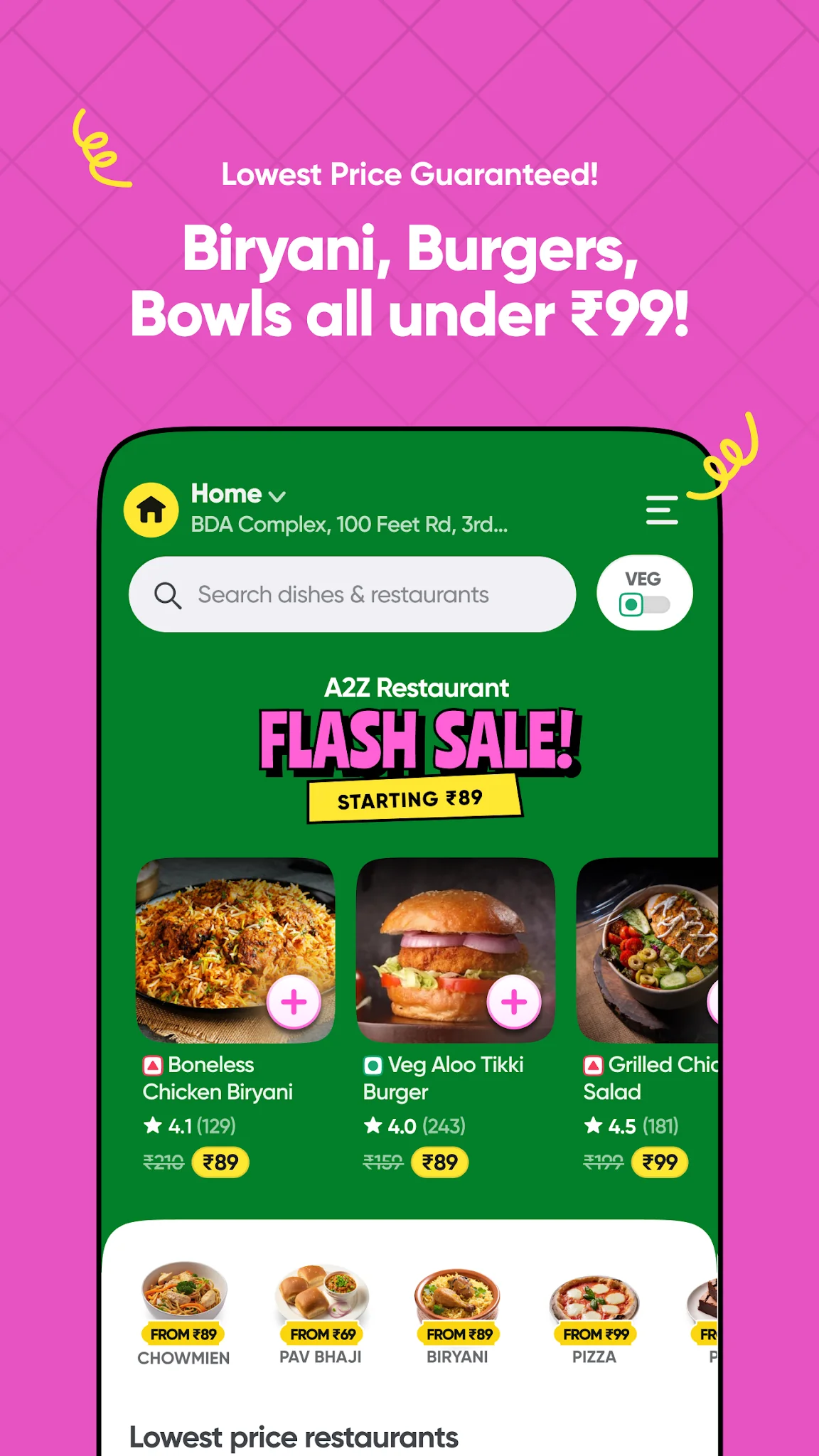 Capture d\'écran 8 de toing - Food Delivery