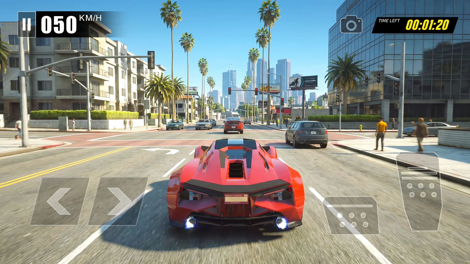 لقطة شاشة 3 لـ Traffic Car Pro - Driving Sim