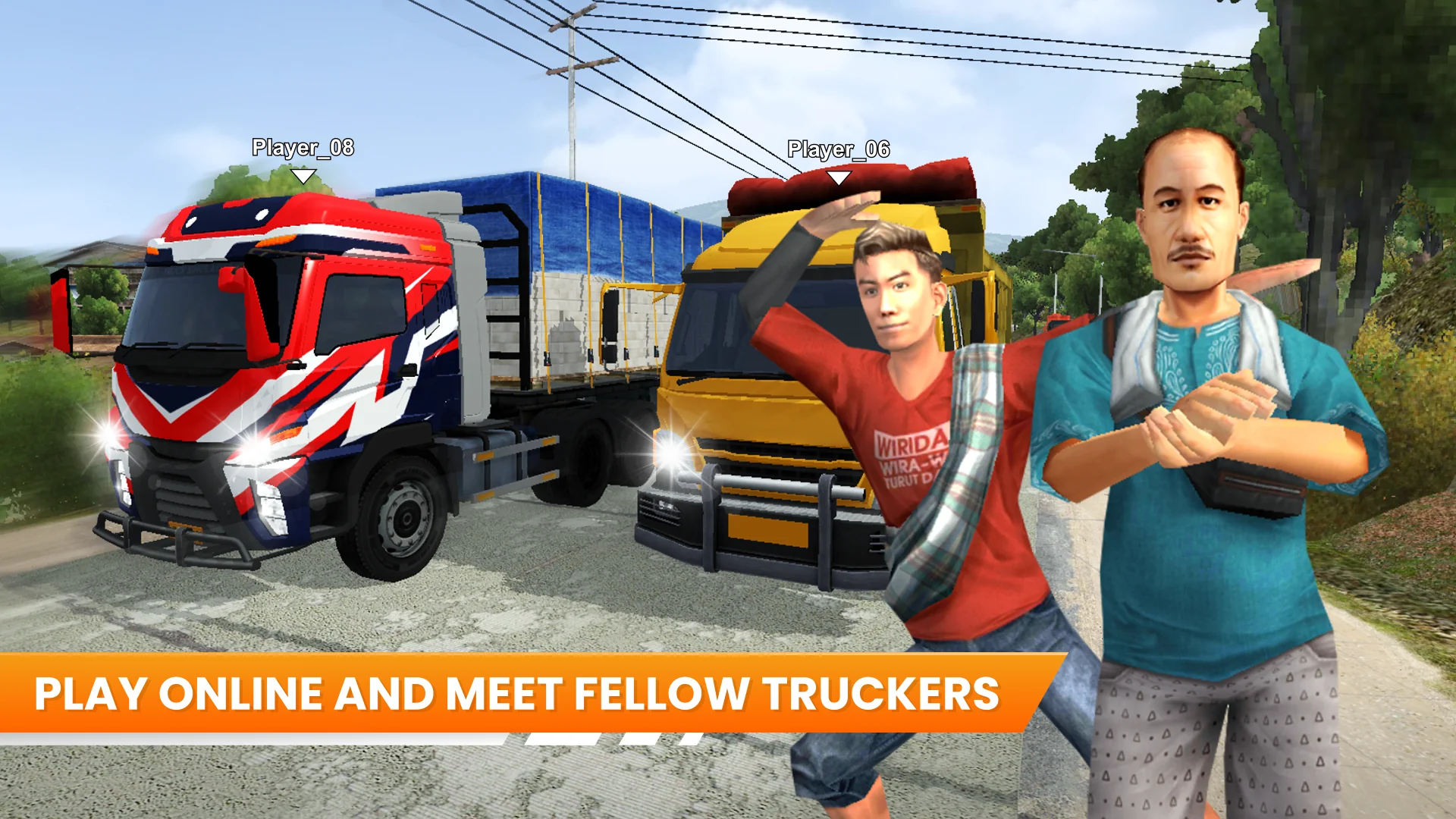 Capture d\'écran 6 de Truck Simulator Indonesia
