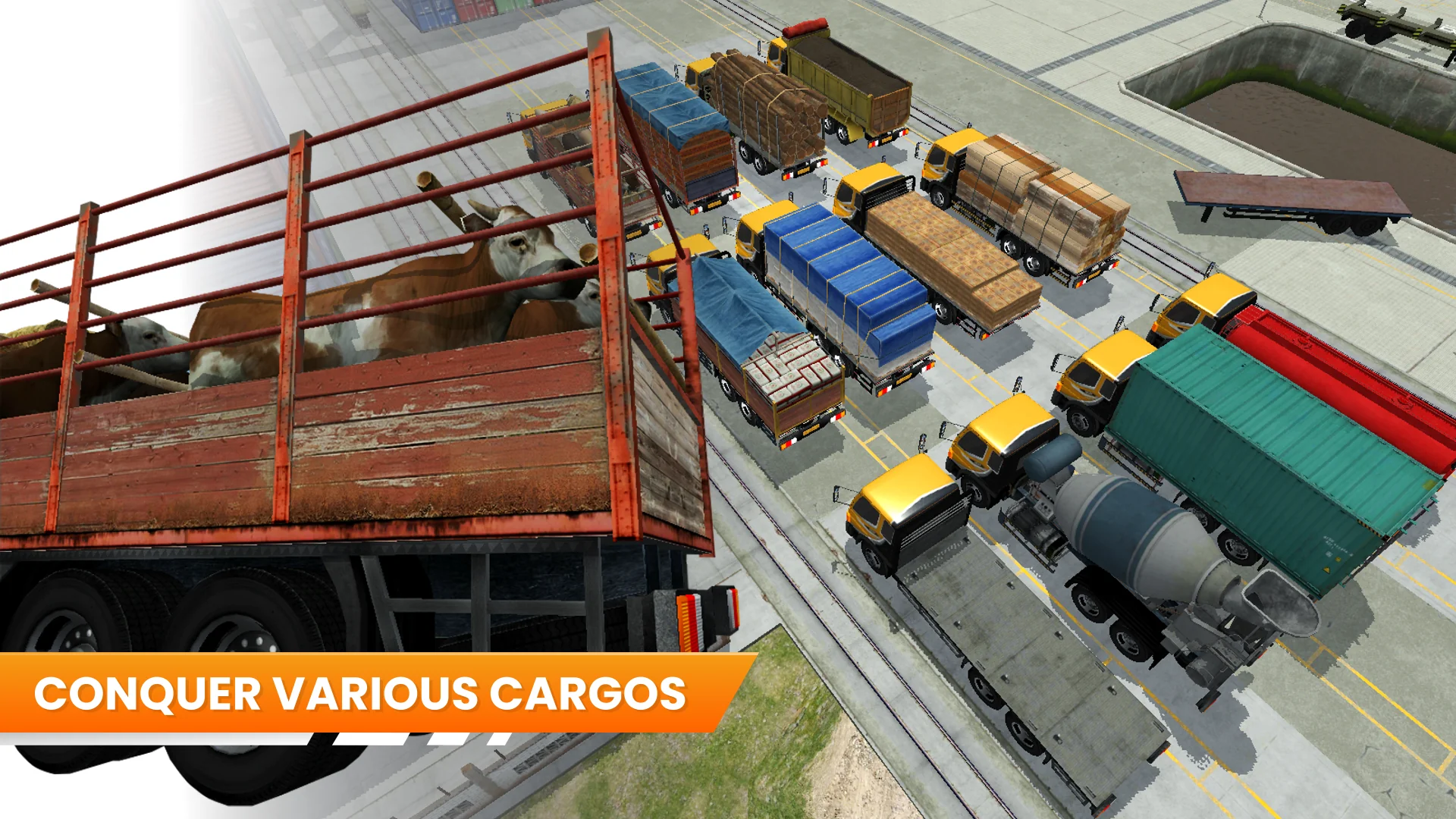 Capture d\'écran 7 de Truck Simulator Indonesia