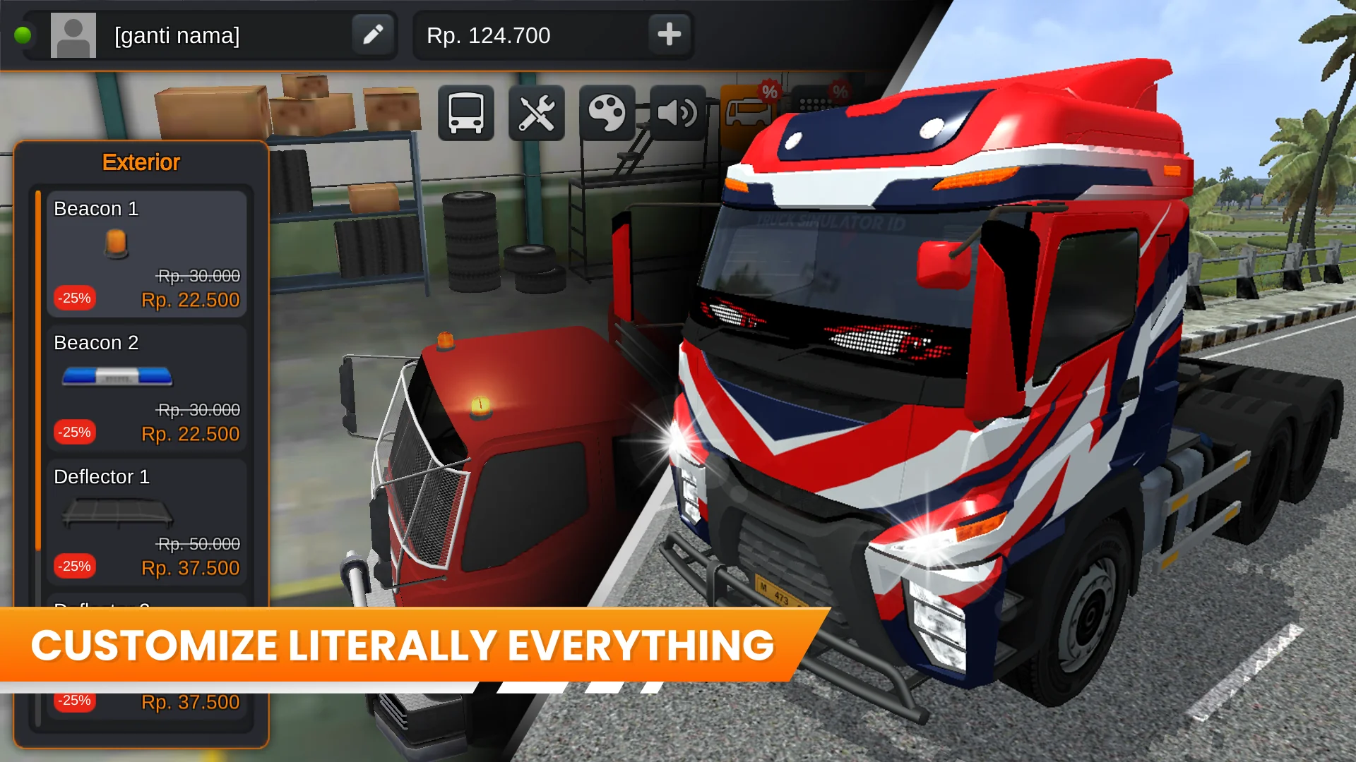 Capture d\'écran 8 de Truck Simulator Indonesia