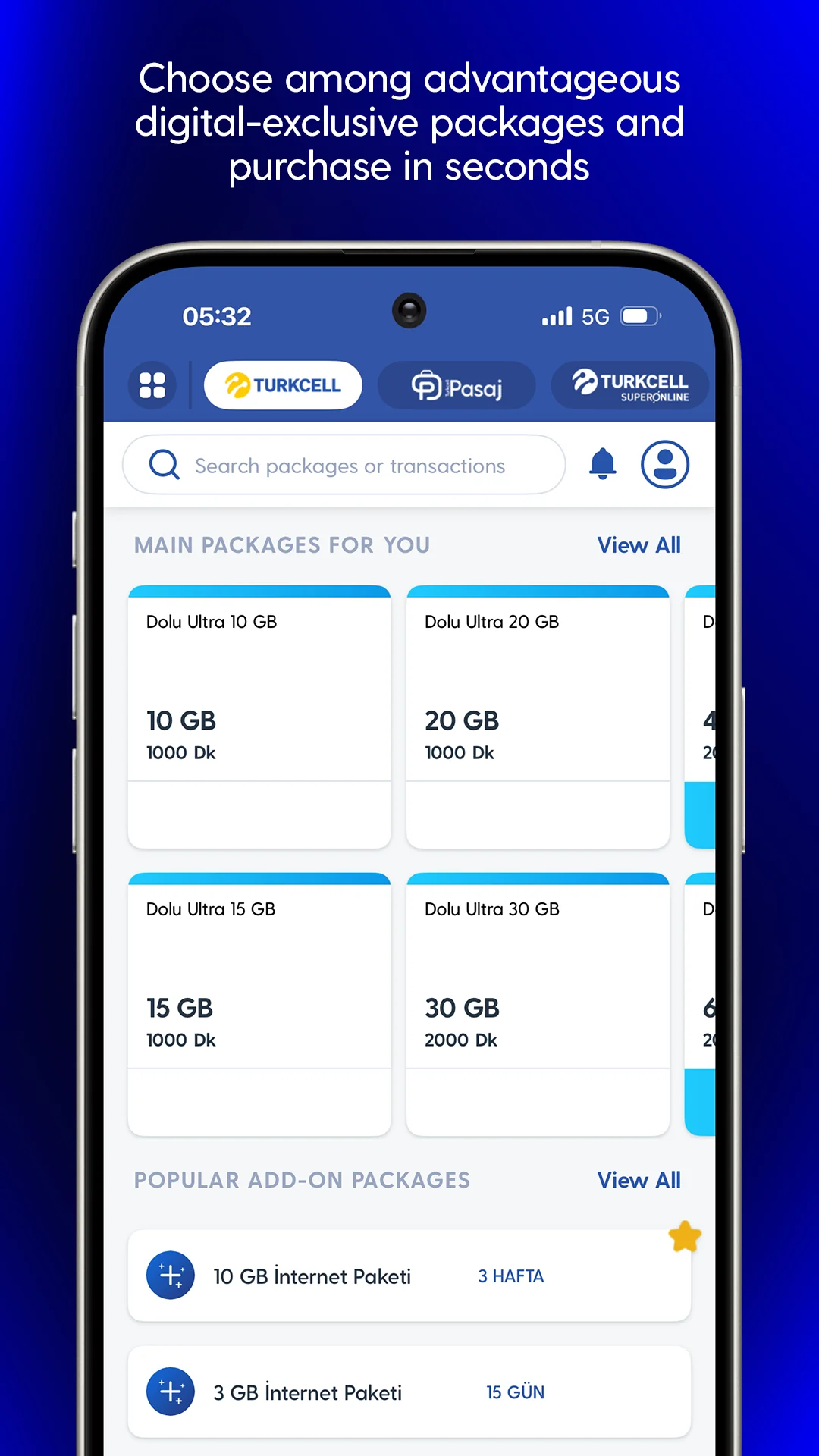 لقطة شاشة 2 لـ Turkcell