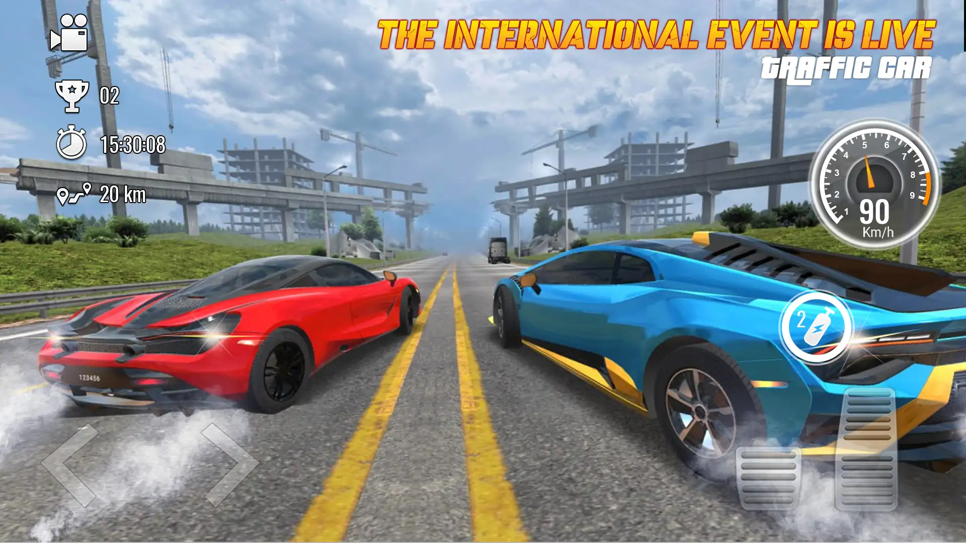 Ultimate Traffic Driving Car скриншот 1