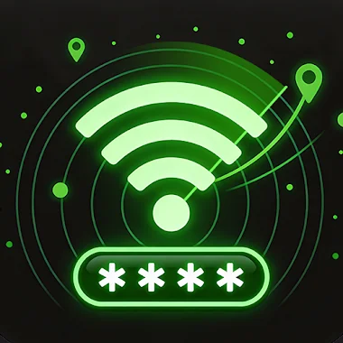 Показать парольWiFi,WiFi поиск Иконка
