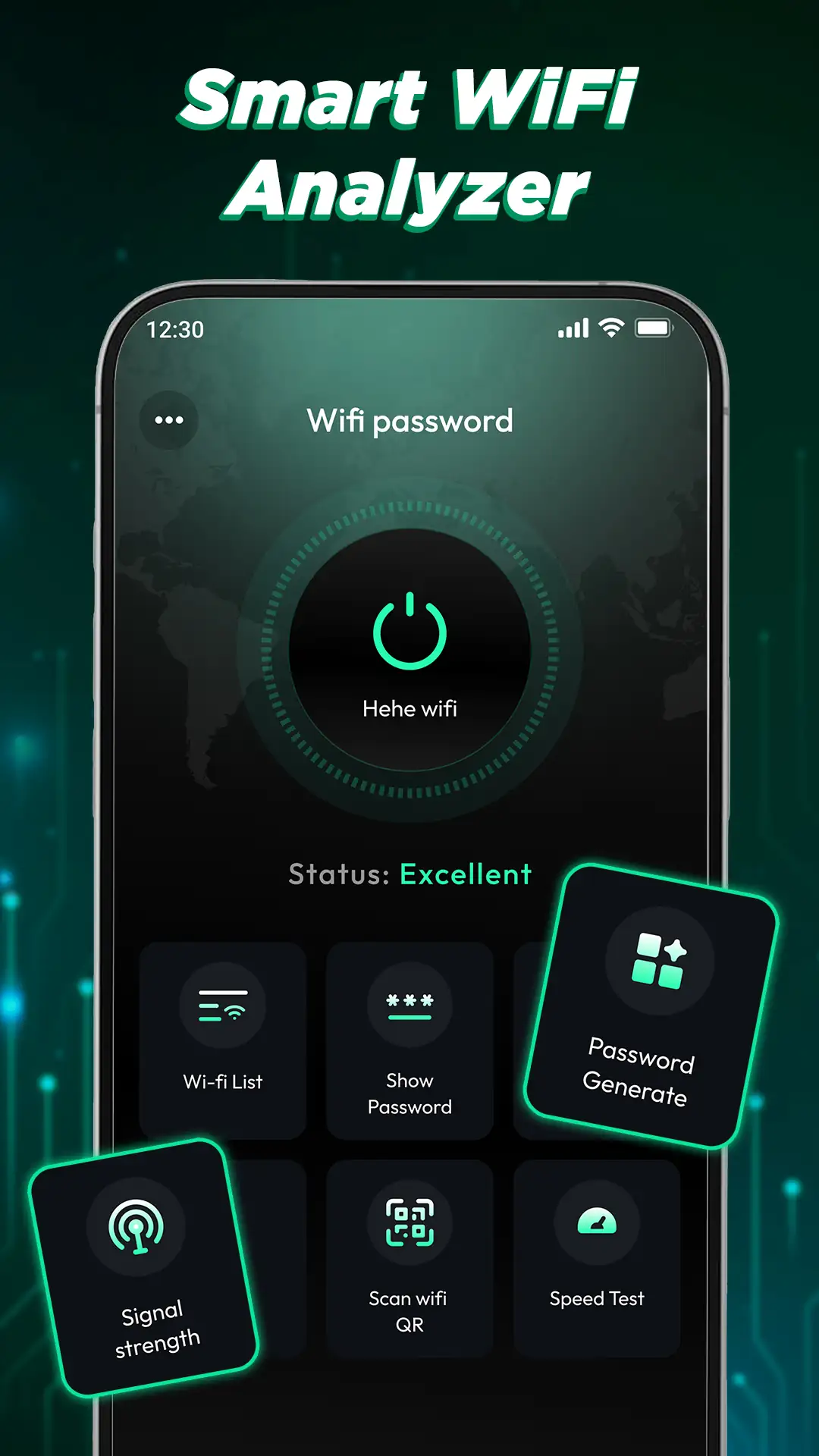 Показать парольWiFi,WiFi поиск скриншот 1