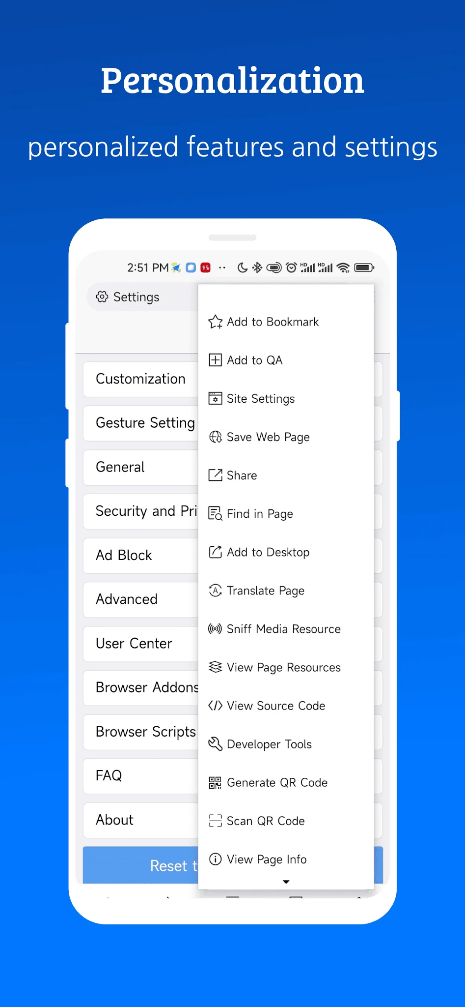 X Browser -Light & Super fast ekran görüntüsü 6