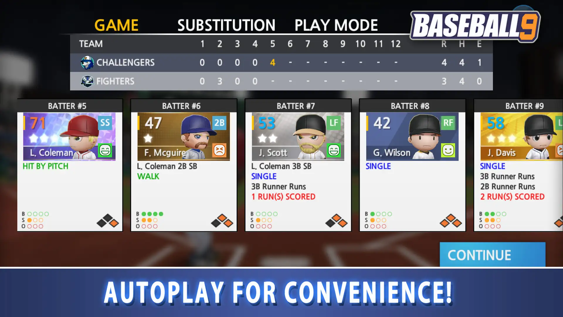 BASEBALL 9 скриншот 7