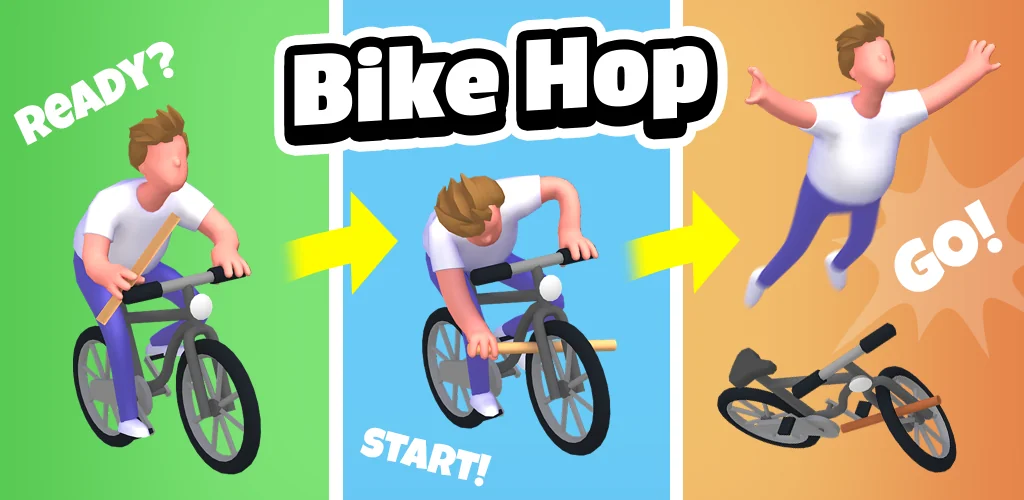 Arte de capa do Bike Hop: Piloto Louco de BMX jogo para Android